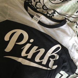 Pink VS tee shirt
